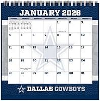 Dallas Cowboys 2026 Easel Desk Calendar