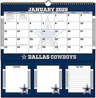 Dallas Cowboys 2026 Memomate Spiral Calendar
