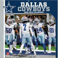NFL Dallas Cowboys 2026 Mini Wall Calendar
