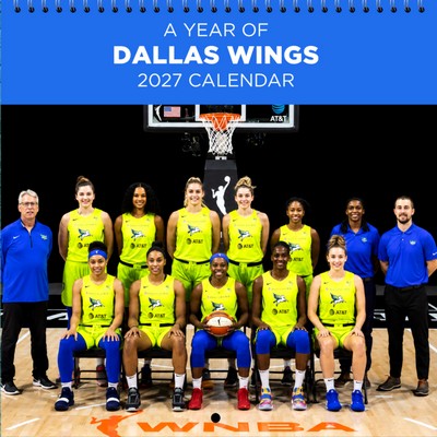 Dallas Wings 2027 Wall Calendar