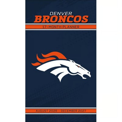 NFL Denver Broncos 17 Month 2027 Pocket Planner