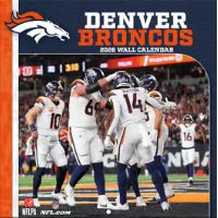 NFL Denver Broncos 2026 Mini Wall Calendar