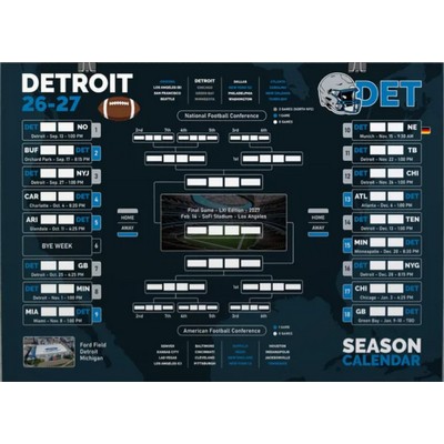 Detroit Lions Schedule