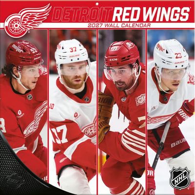 Detroit Red Wings 2027 Wall Calendar