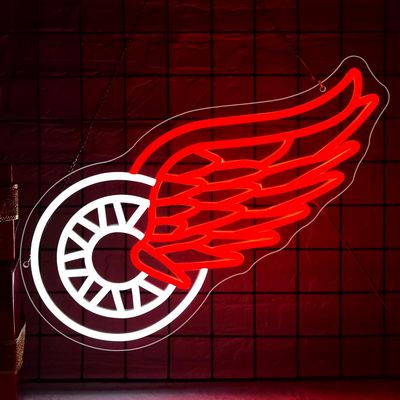 Detroit Red Wings Neon Sign