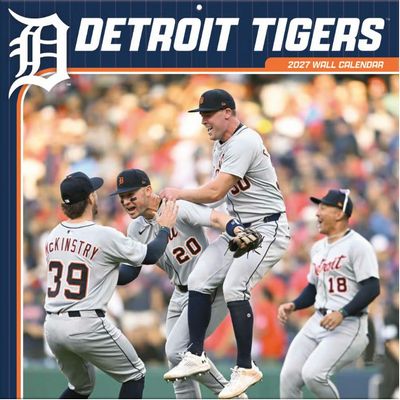 MLB Detroit Tigers 2027 Wall Calendar