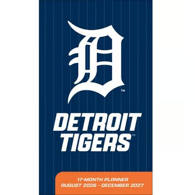 MLB Detroit Tigers 17 Month 2027 Pocket Plannerr