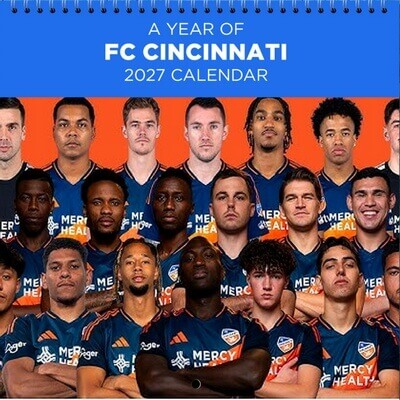 FC Cincinnati 2027 Wall Calendar