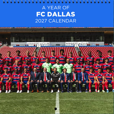 FC Dallas 2027 Wall Calendar