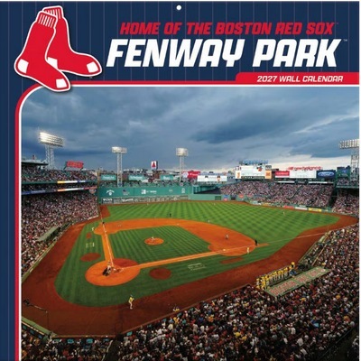 MLB Fenway Park 2027 Wall Calendar