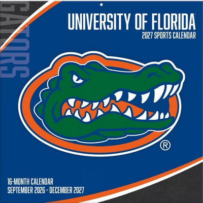 Florida Gators 2027 Wall Calendar