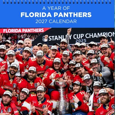 Florida Panthers 2027 Wall Calendar