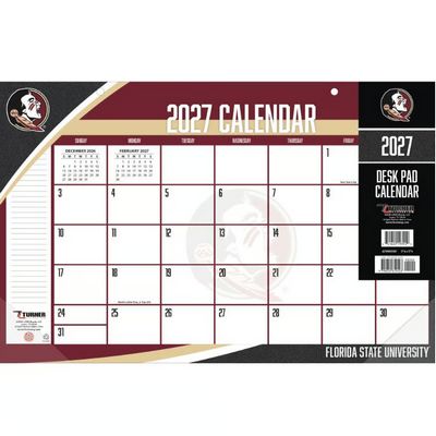 Florida State Seminoles 2027 Wall Calendar