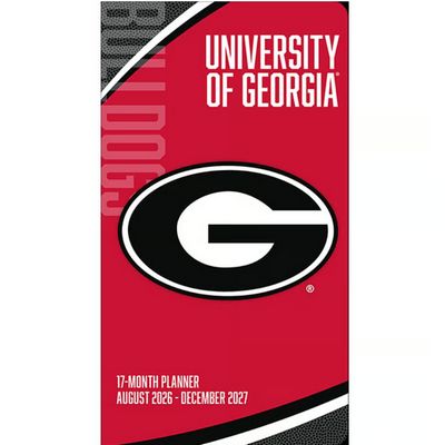 Georgia Bulldogs 2027 17 Month Pocket Planner