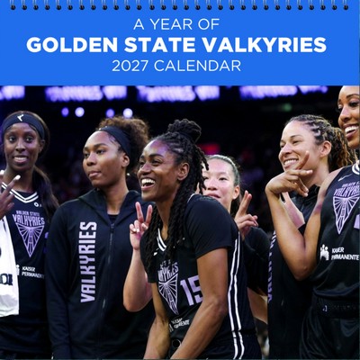 Golden State Valkyries 2027 Wall Calendar