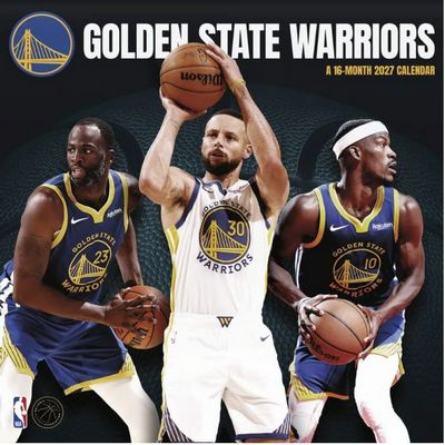 Golden State Warriors 2027 Wall Calendar