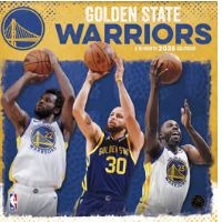NBA Golden State Warriors 2026 Wall Calendar