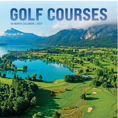 Golf Courses Photo 2027 Wall Calendar