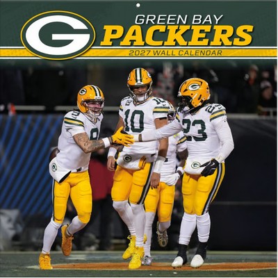 NFL Green Bay Packers 2027 Wall Calendar