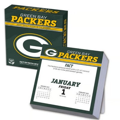 NFL Green Bay Packers 2027 Desk Calendar