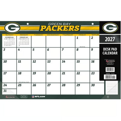 NFL Green Bay Packers 2027 Desk Pad