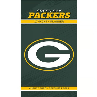 NFL Green Bay Packers 17 Month 2027 Pocket Planner
