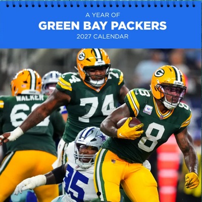 Green Bay Packers 2027 Calendar