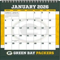 Green Bay Packers 2026 Easel Desk Calendar