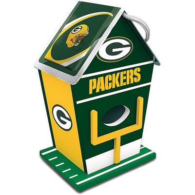 Green Bay Packers Wood Birdhouse