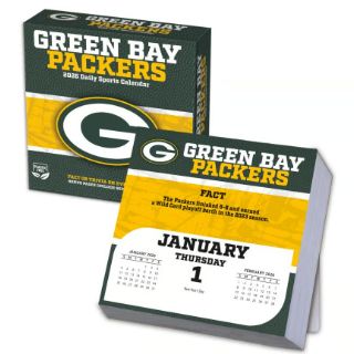 NFL Green Bay Packers 2026 Desk Calendar