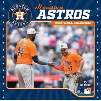 Houston Astros 2026 Wall Calendar