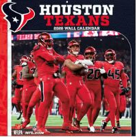 NFL Houston Texans 2026 Wall Calendar