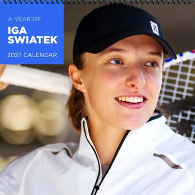 Iga Swiatek 2027 Wall Calendar