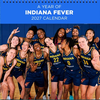Indiana Fever 2027 Wall Calendar