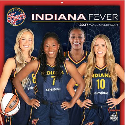 Indiana Fever 2027 Wall Calendar