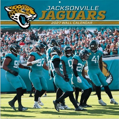 NFL Jacksonville Jaguars 2027 Wall Calendar