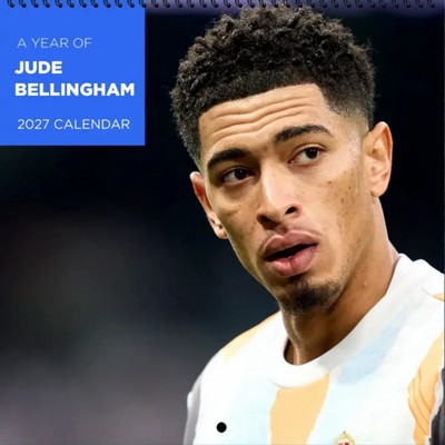 Jude Bellingham 2027 Wall Calendar
