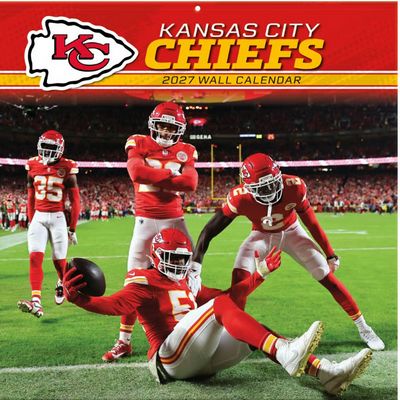 NFL Kansas City Chiefs 2027 Wall Calendar