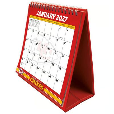 NFL Kansas City Chiefs 2027 Easel Desk Calendar