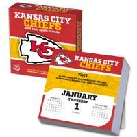 NFL Kansas City Chiefs 2026 Desk Calendar