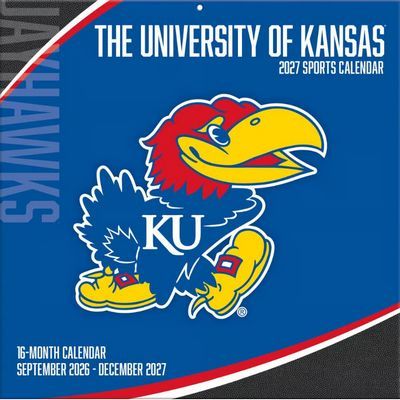 Kansas Jayhawks 2027 Wall Calendar