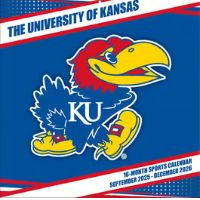 Kansas Jayhawks 2026 Wall Calendar
