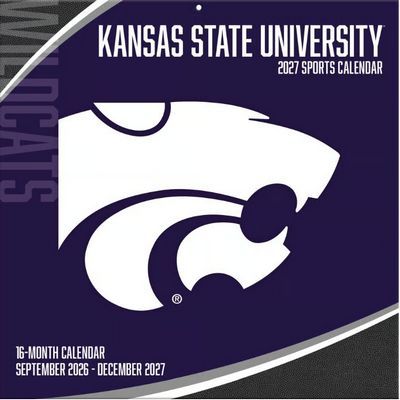 Kansas State Wildcats 2027 Wall Calendar