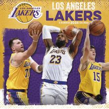 Los Angeles Lakers 2026 Wall Calendar