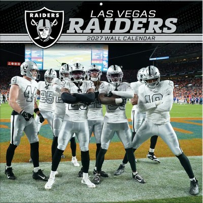 NFL Las Vegas Raiders 2027 Wall Calendar