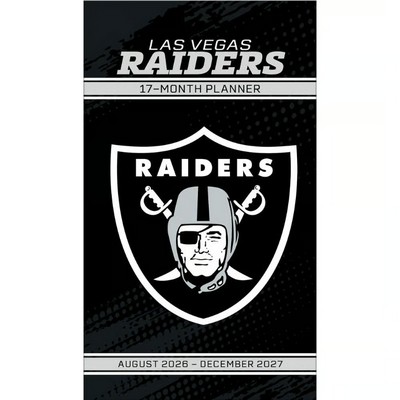 NFL Las Vegas Raiders 17 Month 2027 Pocket Planner