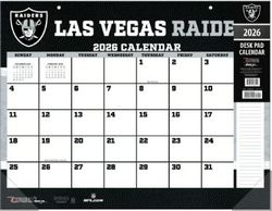 NFL Las Vegas Raiders Large 2026 Desk Pad