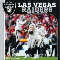 NFL Las Vegas Raiders 2026 Wall Calendar