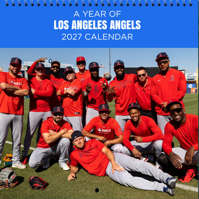 Los Angeles Angels 2027 Wall Calendar