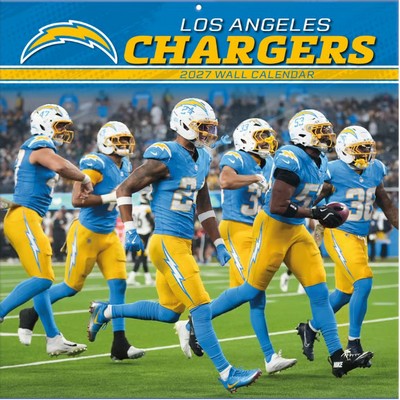 NFL Los Angeles Chargers 2027 Wall Calendar